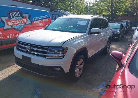 2018 Volkswagen Atlas 3.6L V6 Se/3.6L V6 Se W/Technology из США, поврежденный, VIN 1V2LR2CA0JC520538